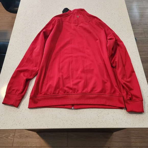 Large Red Stormtech Performance Budweiser Sweater NWT - Picture 5 of 5
